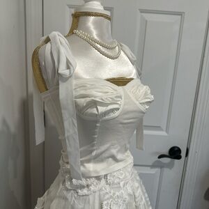 Elegant White Women's Top